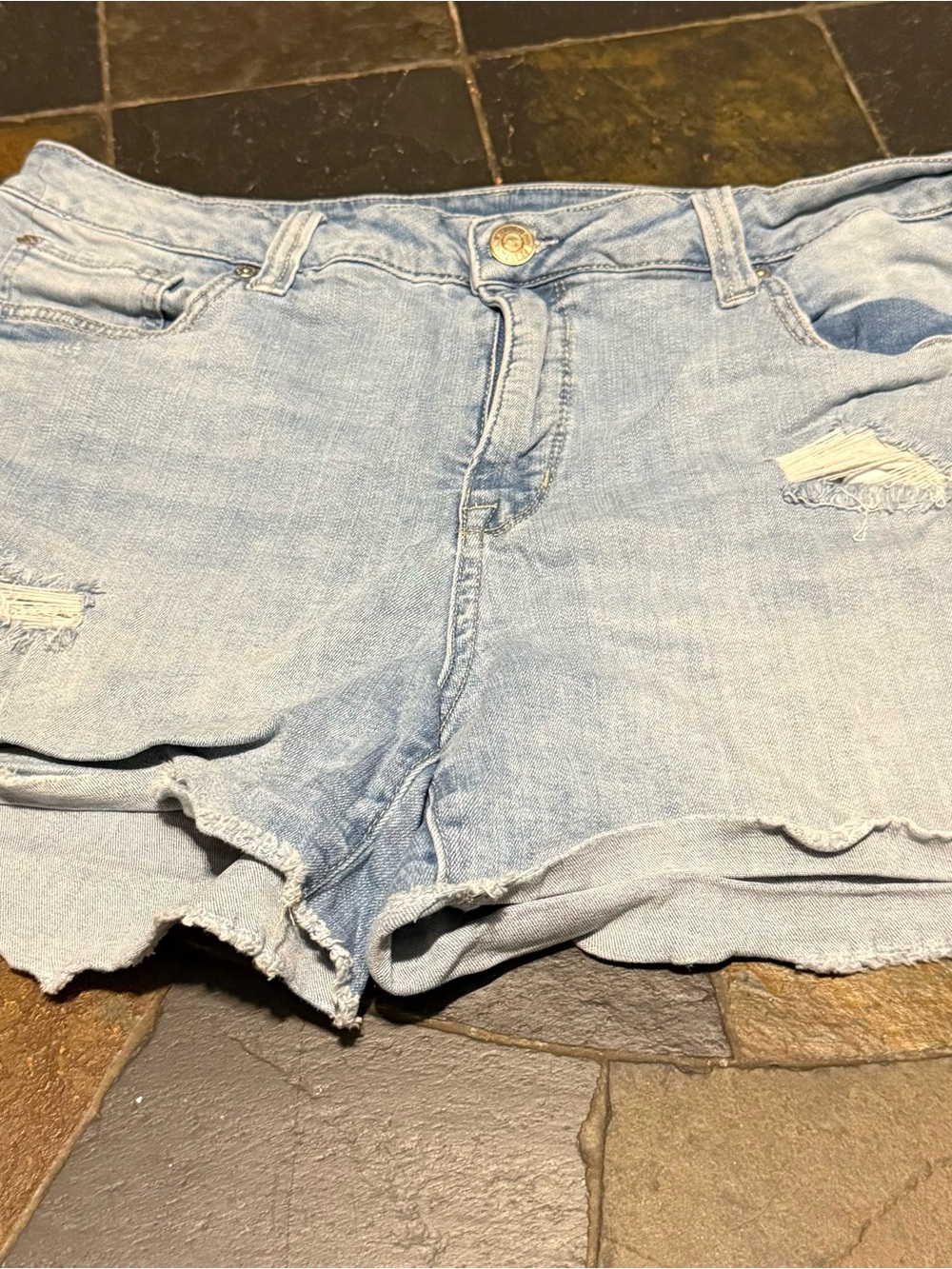 Light Wash Denim Women’s Shorts